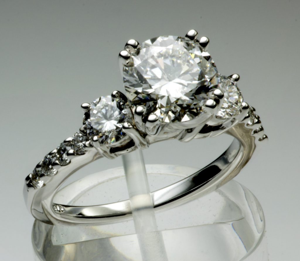 Handmade engagement ring
