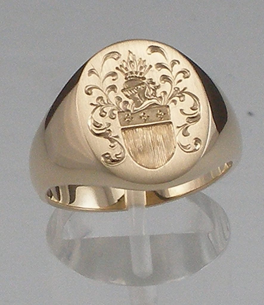 Coat of arms signet ring