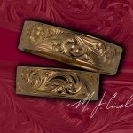 hand engraved wedding bands